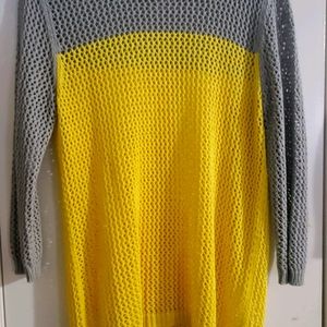 Two Tone Lightweight Sweater